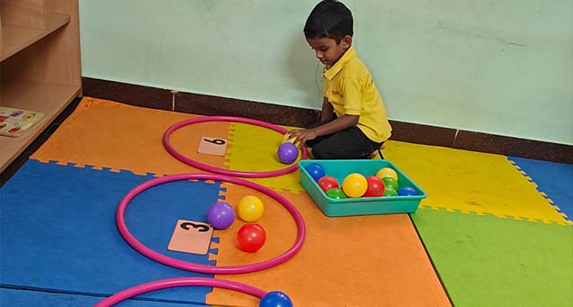 Classroom activity at Progress