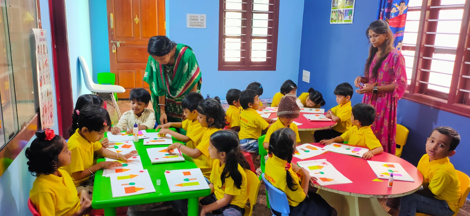 Learning space at Progress Preschool